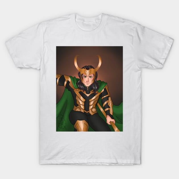 Loki T-Shirt by Ottedian